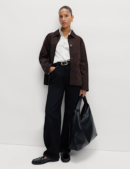 Satin Collared Shirt