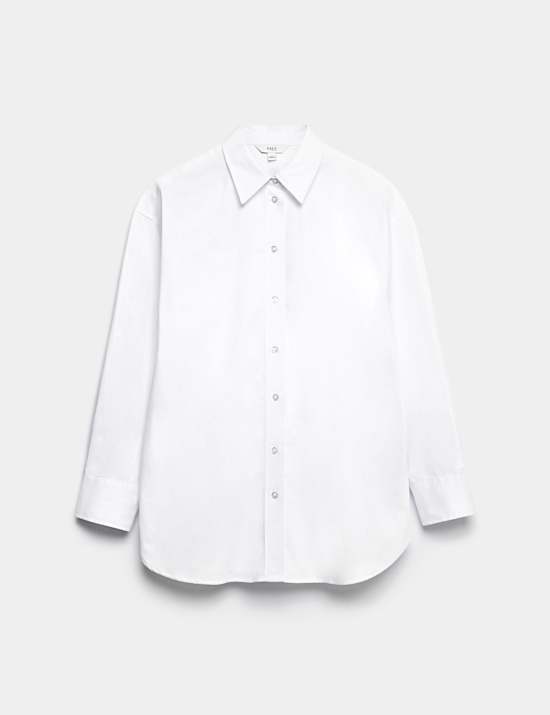 Pure Cotton Oversized Shirt