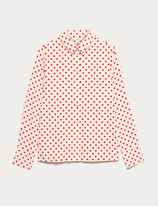 Printed Collared Shirt