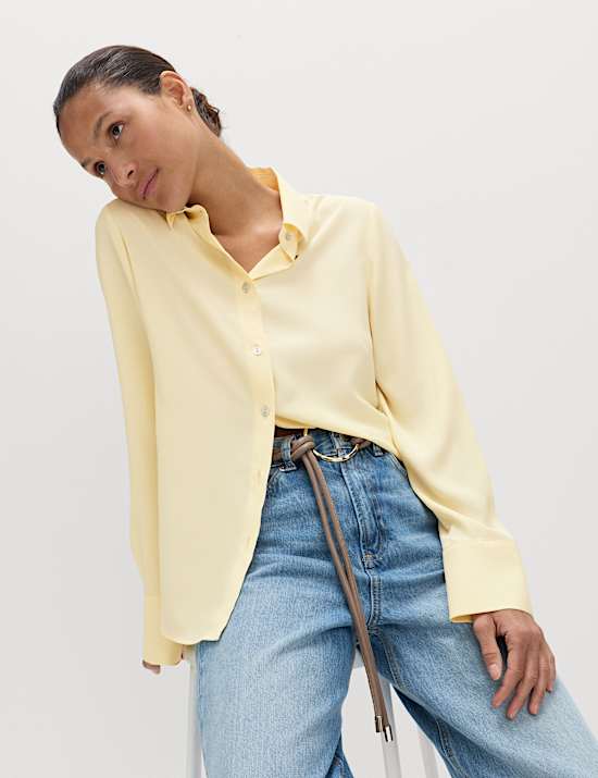 Collared Button Through Shirt