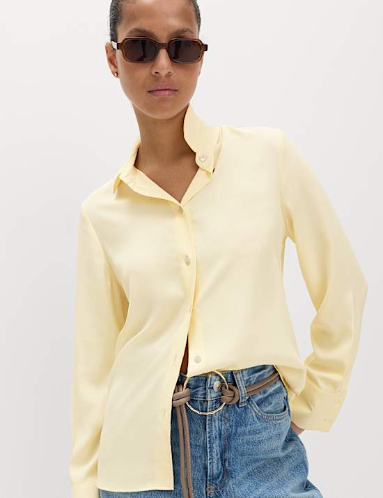 Collared Button Through Shirt