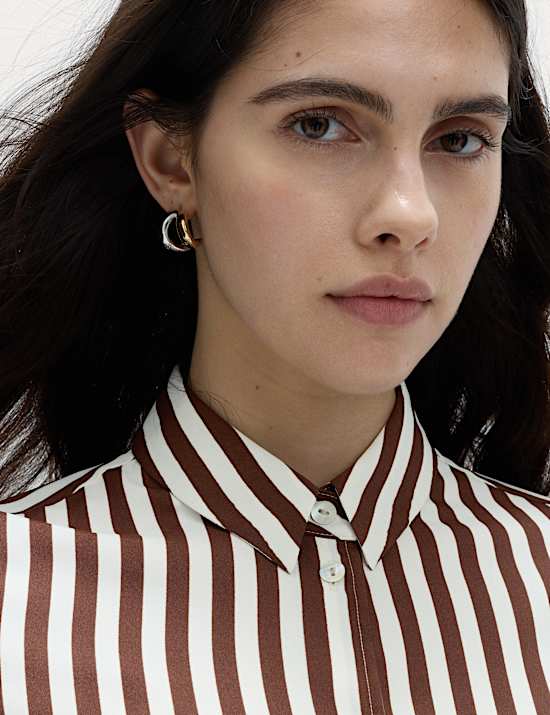 Printed Button Through Shirt