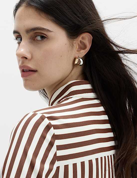 Printed Button Through Shirt