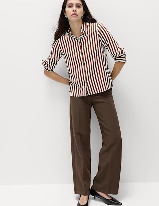 Printed Button Through Shirt