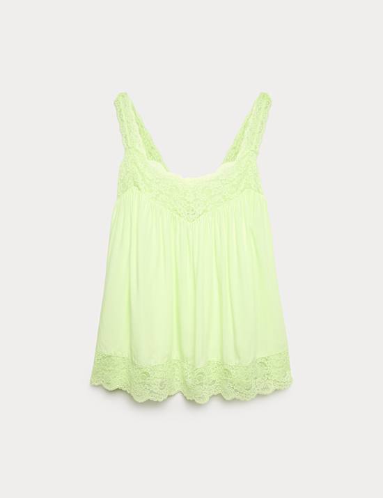 Lace Detail Cami Top