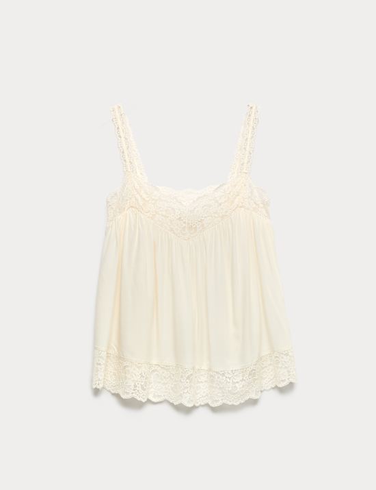Lace Detail Cami Top