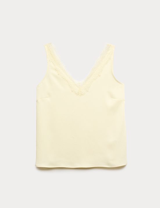 Lace Insert Cami Top