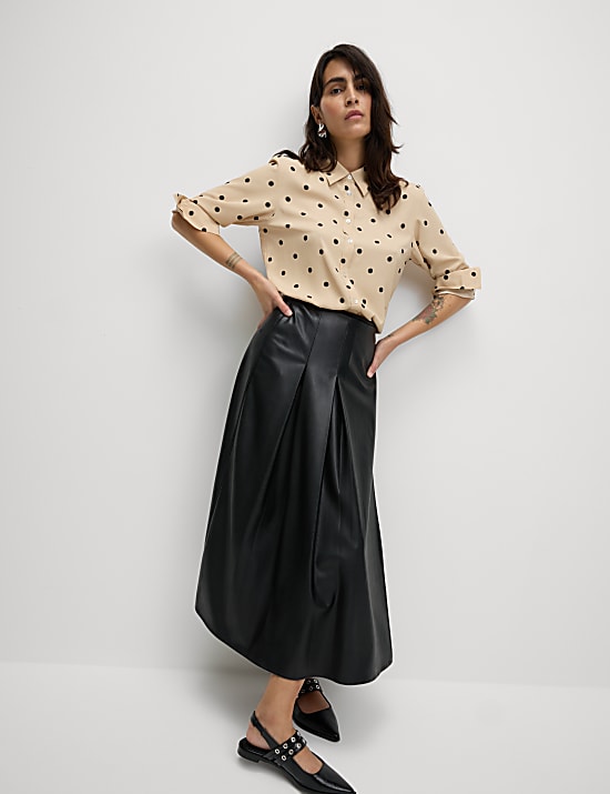 Printed Collared Shirt