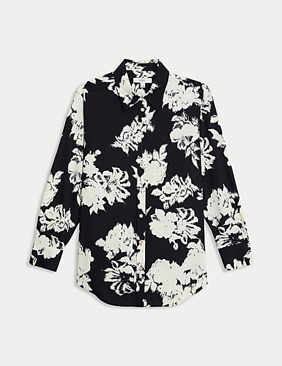 Floral Collared Shirt