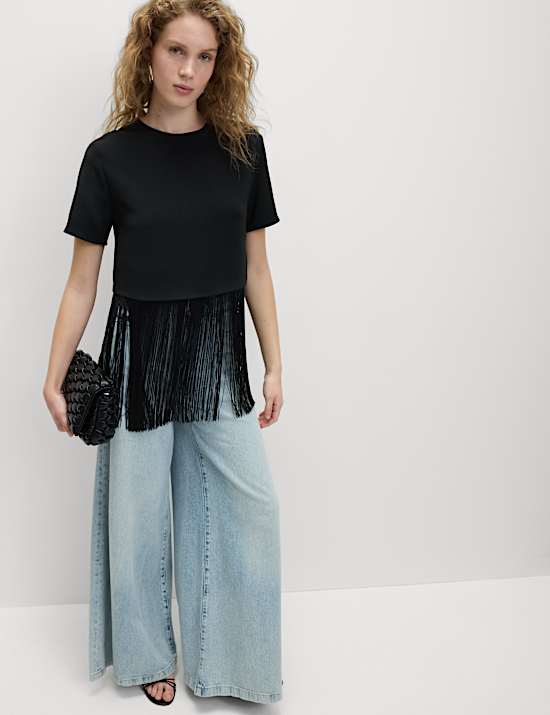 Fringe Detail Top