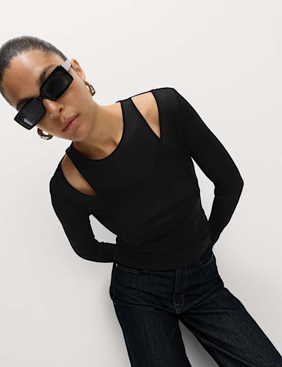 Pure Lyocell Double Layered Top