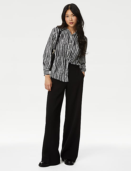 Printed Collared Shirt