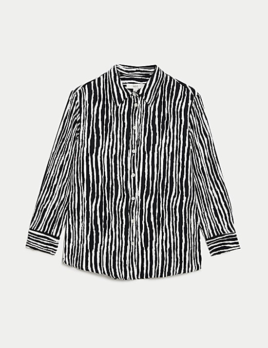 Printed Collared Shirt