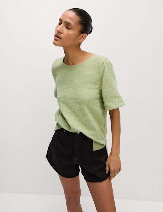 Pure Cotton Regular Fit Top