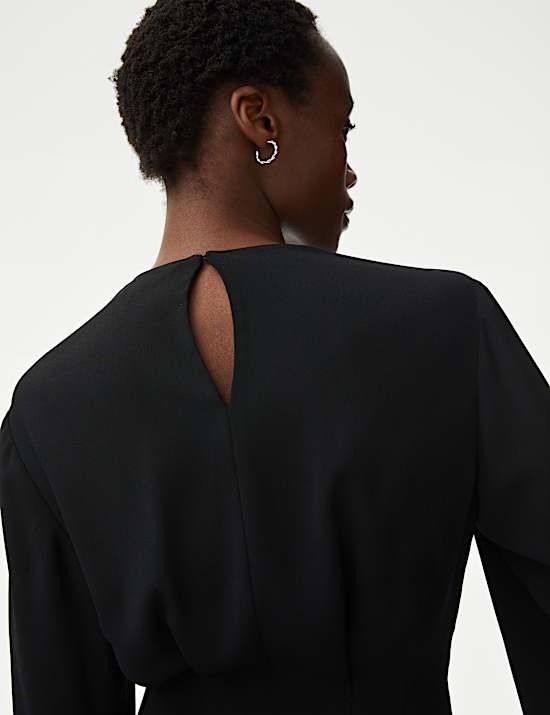 Top &agrave; manches blousonn&eacute;es
