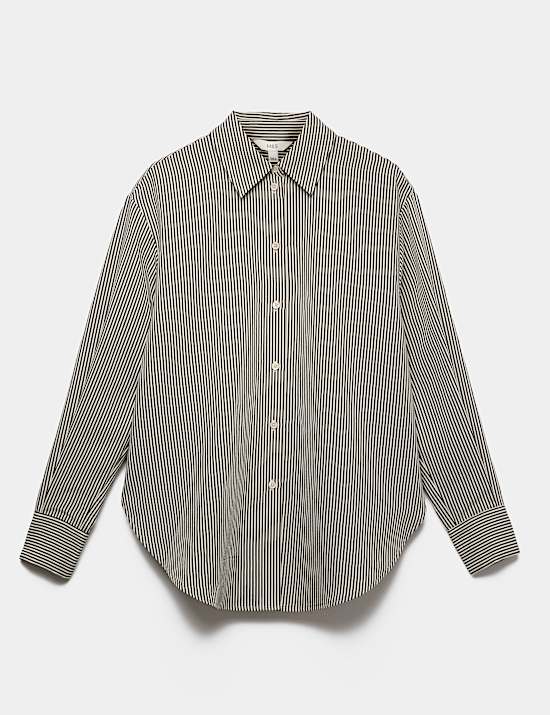Textured Striped Shirt