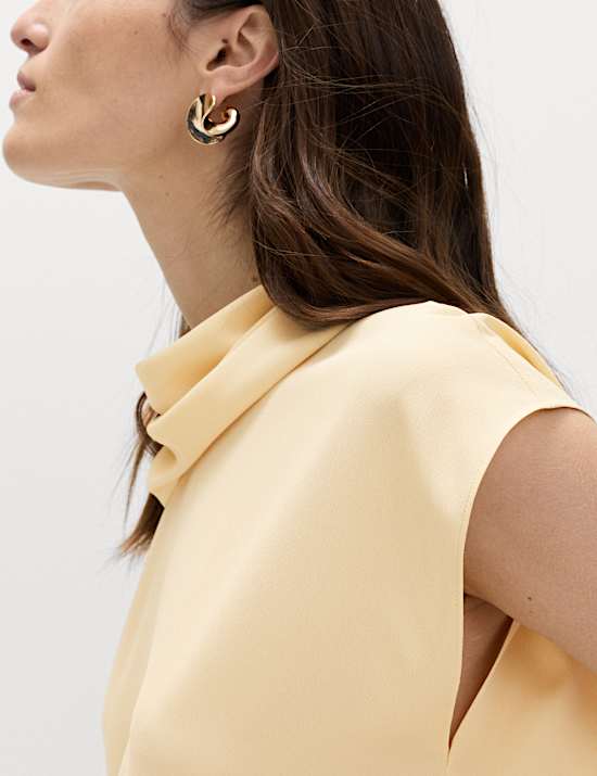 Cowl Neck Top