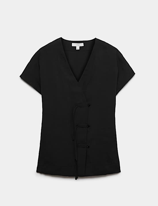 Modal Rich Button-Detail Shirt