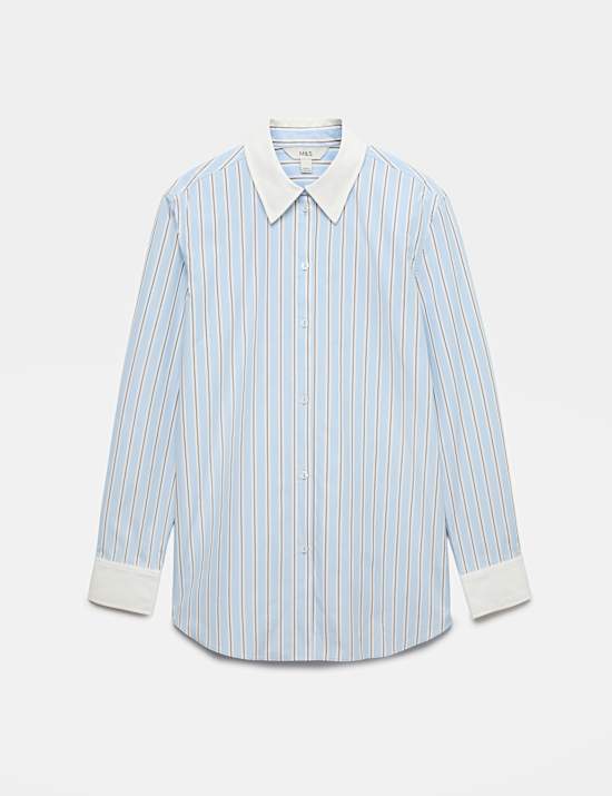 Pure Cotton Striped Shirt