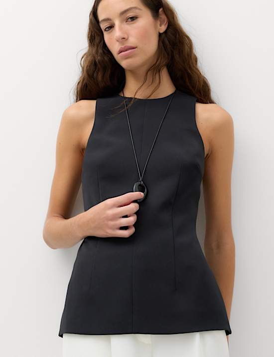 Waisted Shell Top
