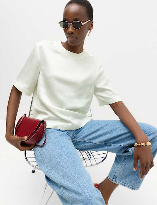 Satin T-Shirt