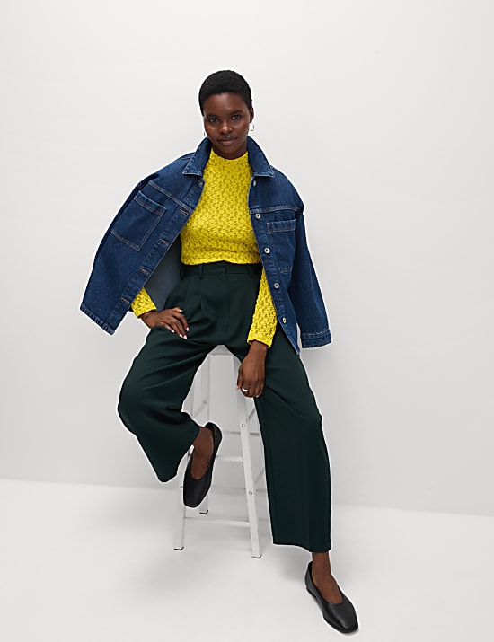 Top en coton mélangé