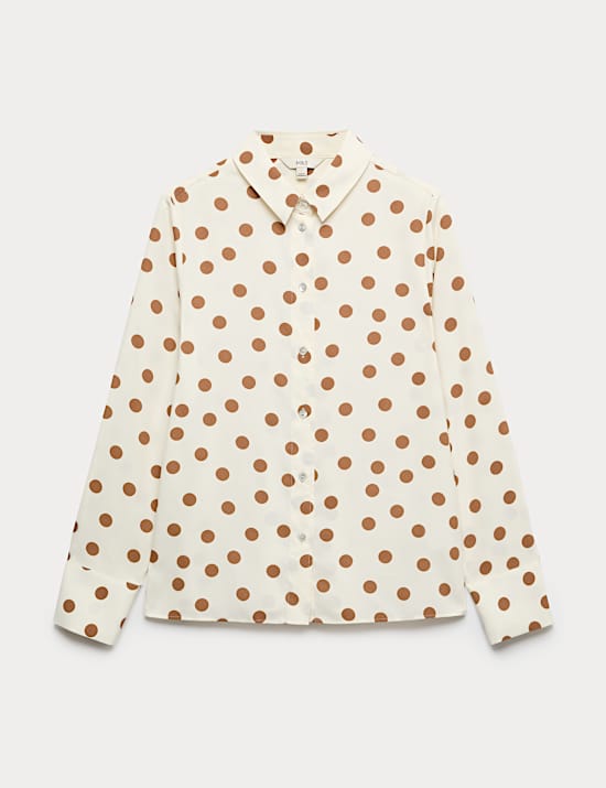 Printed Collared Shirt