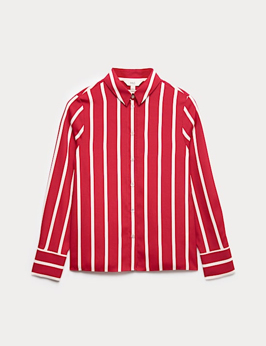 Geometric Collared Shirt