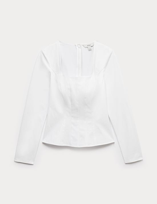 Square Neck Corset Top