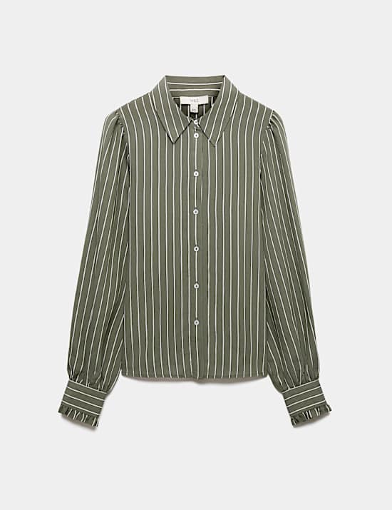 Striped Collared Shirt