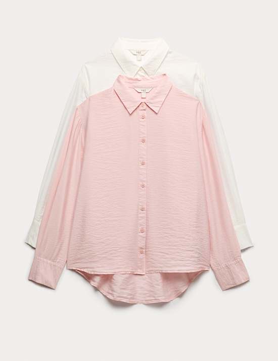 2 Pack Collared Shirts