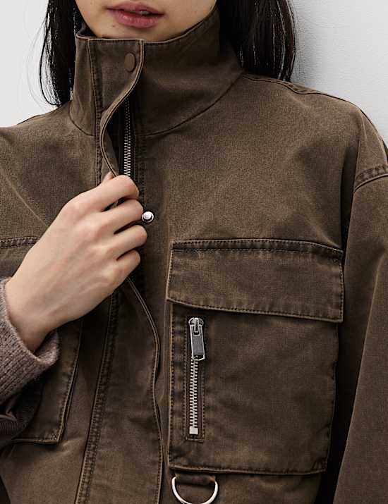 Cotton Rich Utility Jacket