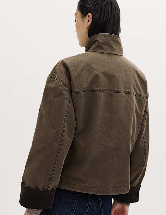 Cotton Rich Utility Jacket