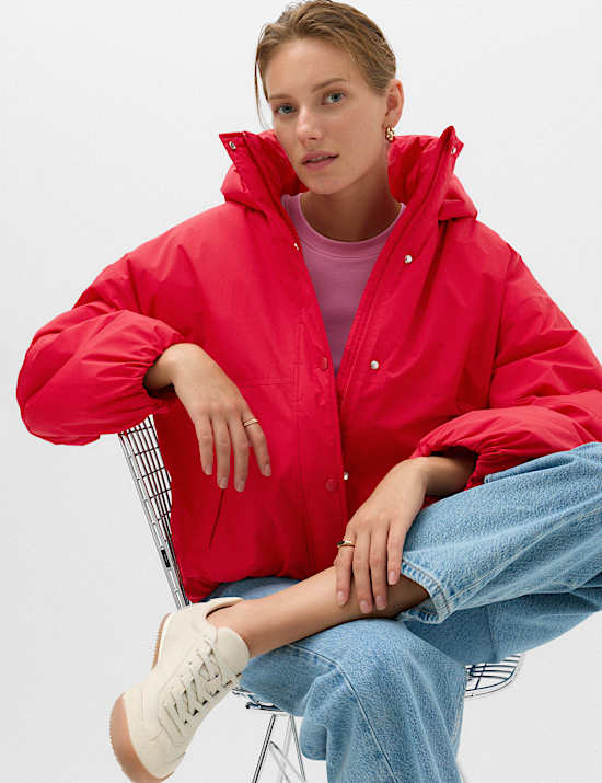 Padded Thermowarmth Hooded Jacket