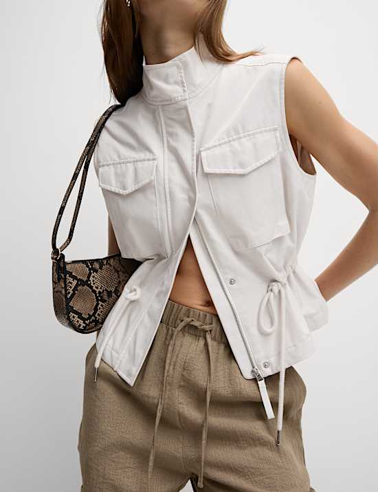 Cotton Rich Utility Gilet