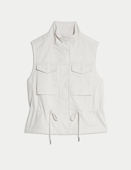Cotton Rich Utility Gilet