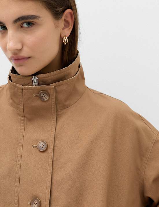 Check Contrast Bomber Jacket