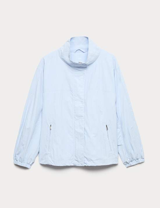 Lightweight Funnel Neck Jacket