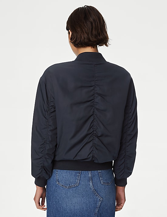 Gewatteerd bomberjack