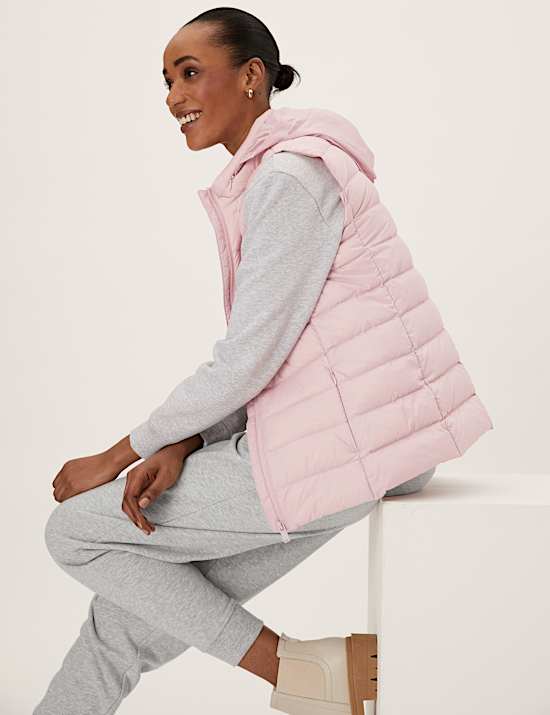 Feather & Down Puffer Gilet
