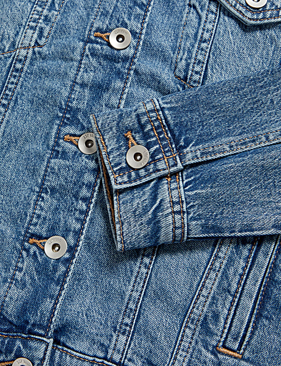 Denim Jacket with Stretch