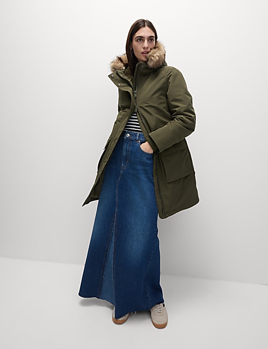 Stormwear™ Ultra Hooded Faux Fur Lined Parka Coat