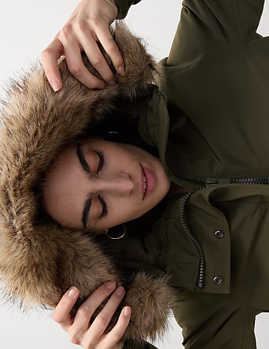 Stormwear™ Ultra Hooded Faux Fur Lined Parka Coat