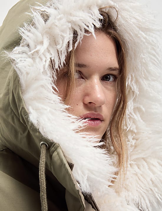 Parka s technologií Stormwear™, s vysokým podílem bavlny