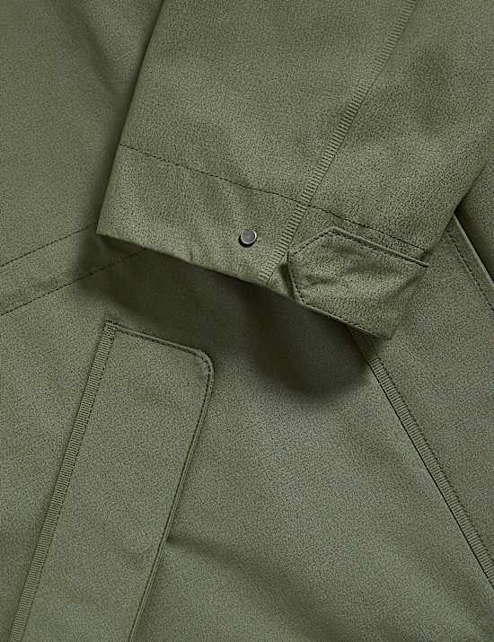 Stormwear™ Hooded Rain Jacket with Cotton