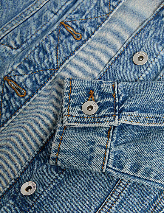 Pure Cotton Denim Jacket