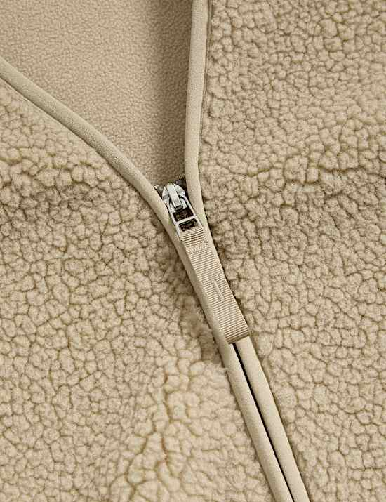 Borg Lightweight Collarless Gilet