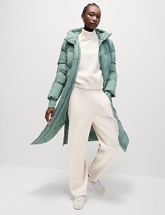 Thermowarmth&trade; Hooded Longline Duvet Coat