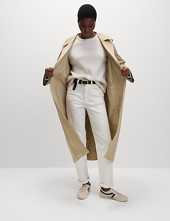 Cotton Rich Longline Trench Coat