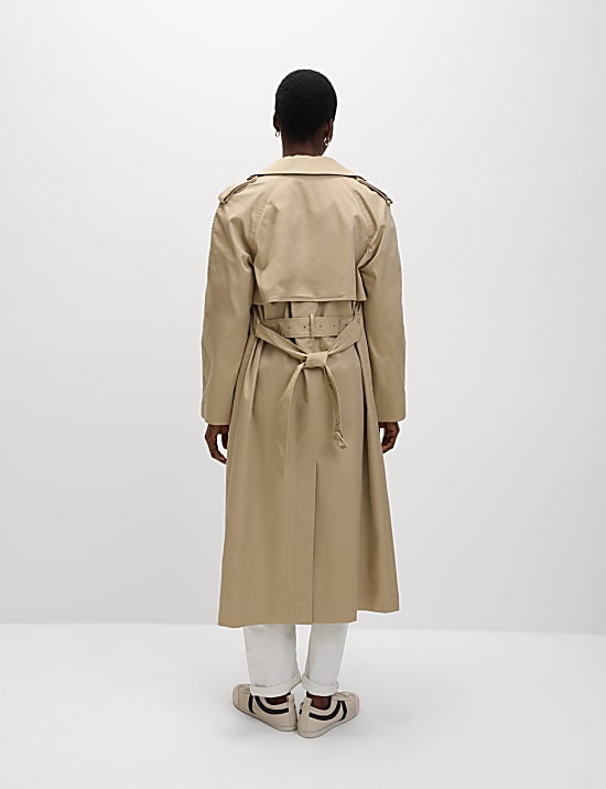 Cotton Rich Longline Trench Coat